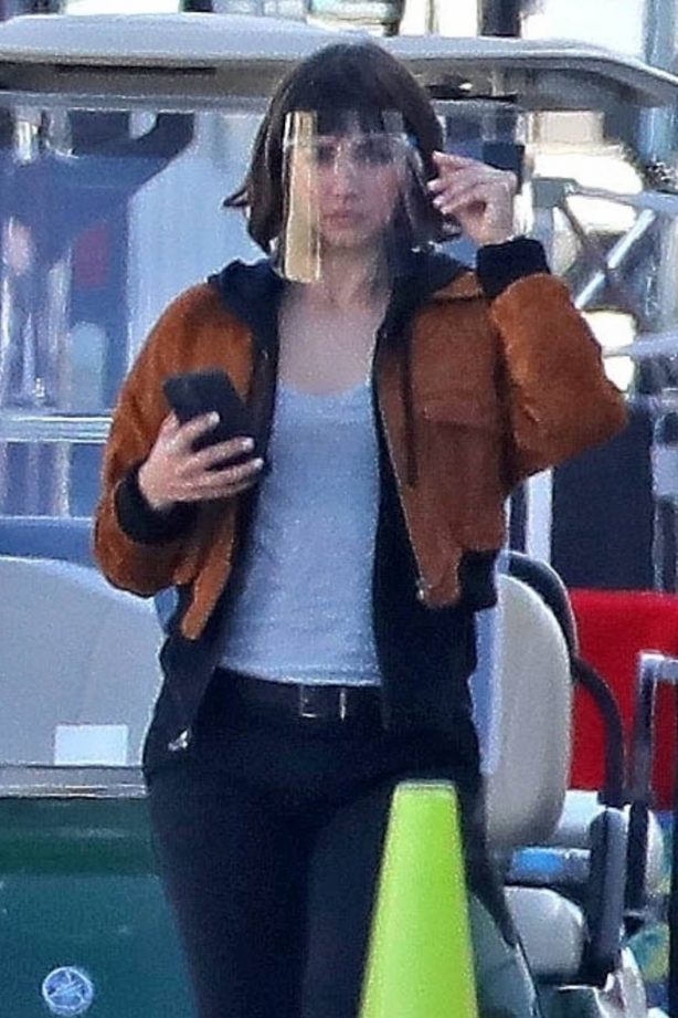 Ana de Armas - on the set of 'The Gray Man' in Los Angeles