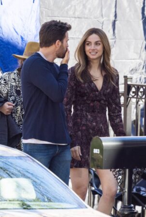 Ana de Armas - Takes over role from Scarlett Johansson and seen filming Ghosted in Atlanta