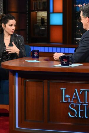 Ana de Armas - The Late Show with Stephen Colbert