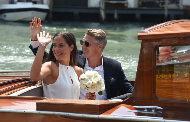 Ana Ivanovic and Bastian Schweinsteiger gets married in Venice