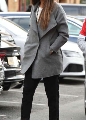 Ana Ivanovic - Arriving at Old Trafford in Manchester