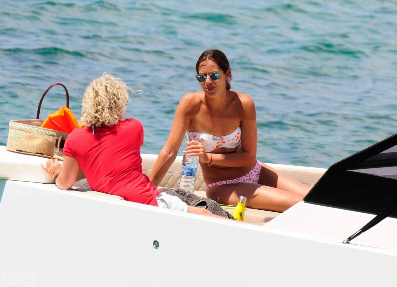 Ana Ivanovic in Bikini on a yacht in Mallorca adds