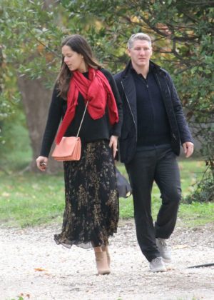 Ana Ivanovic with husband on vacation in Rome