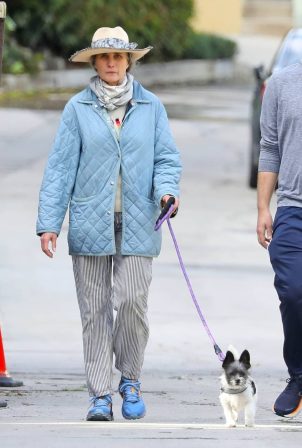 Andie MacDowell - Seen with her son Justin in Silver Lake