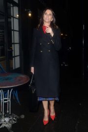 Andrea McLean - Arrives at Frankie Bridge's Book Signing in East London