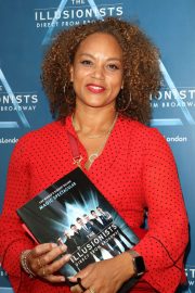 Angela Griffin - The Illusionists Press Night in London