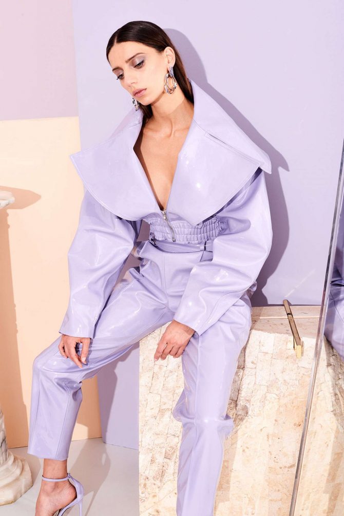 Angela Sarafyan - Christian Siriano Pre-Fall 2019 Fashion Collection