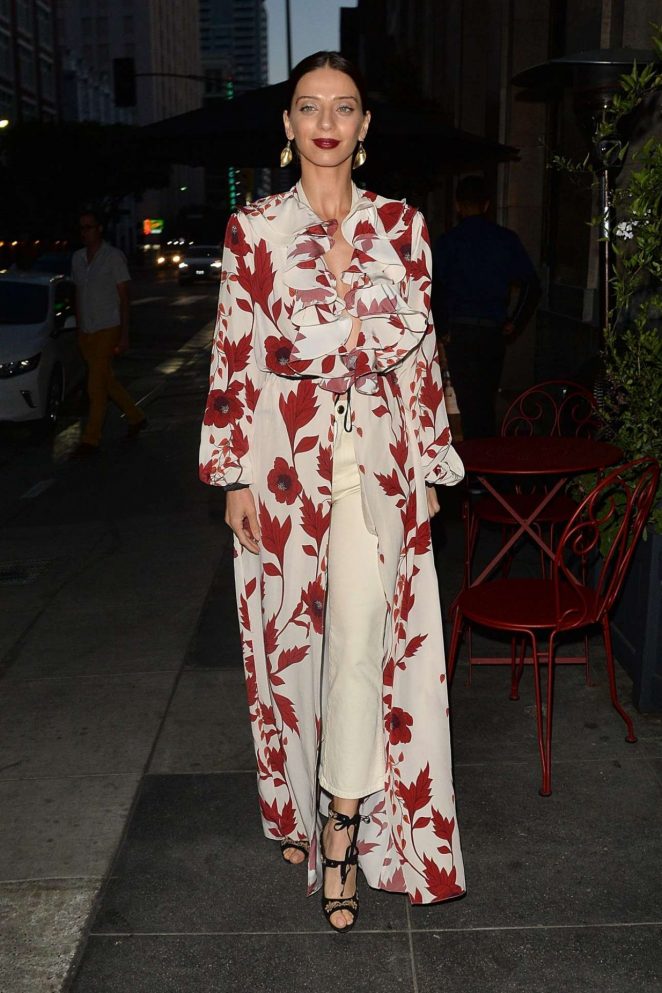 Angela Sarafyan - Vogue Denim Dinner In Los Angeles