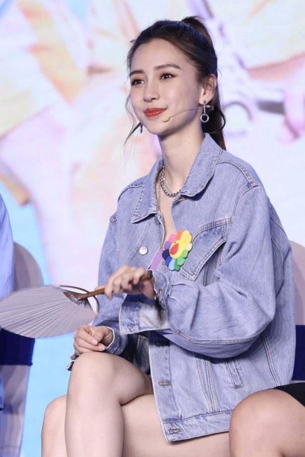 Angelababy - Press Conference of Chinese variety show Keep Running Season 4 in Beijing
