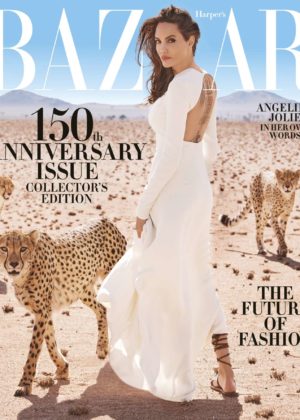Angelina Jolie - Harper's Bazaar Magazine (November 2017)