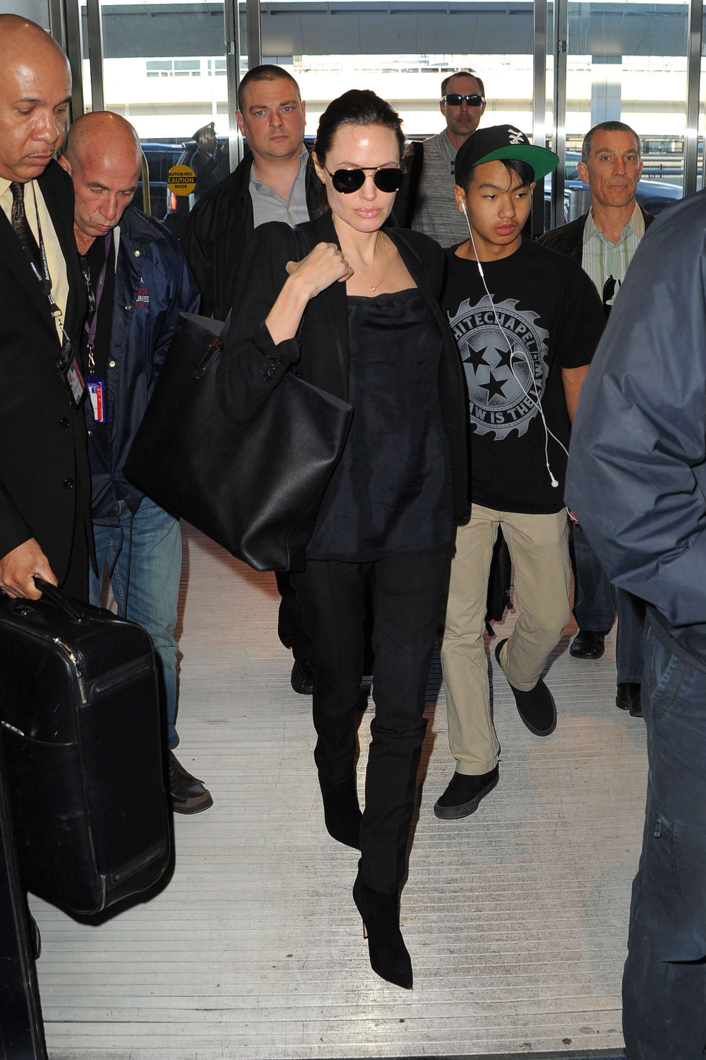 Angelina Jolie: JFK airport -12 | GotCeleb