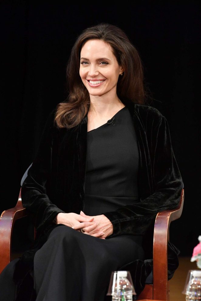 Angelina Jolie - 'Light After Darkness: Memory, Resilience and Renewal in Cambodia' discussion in NY