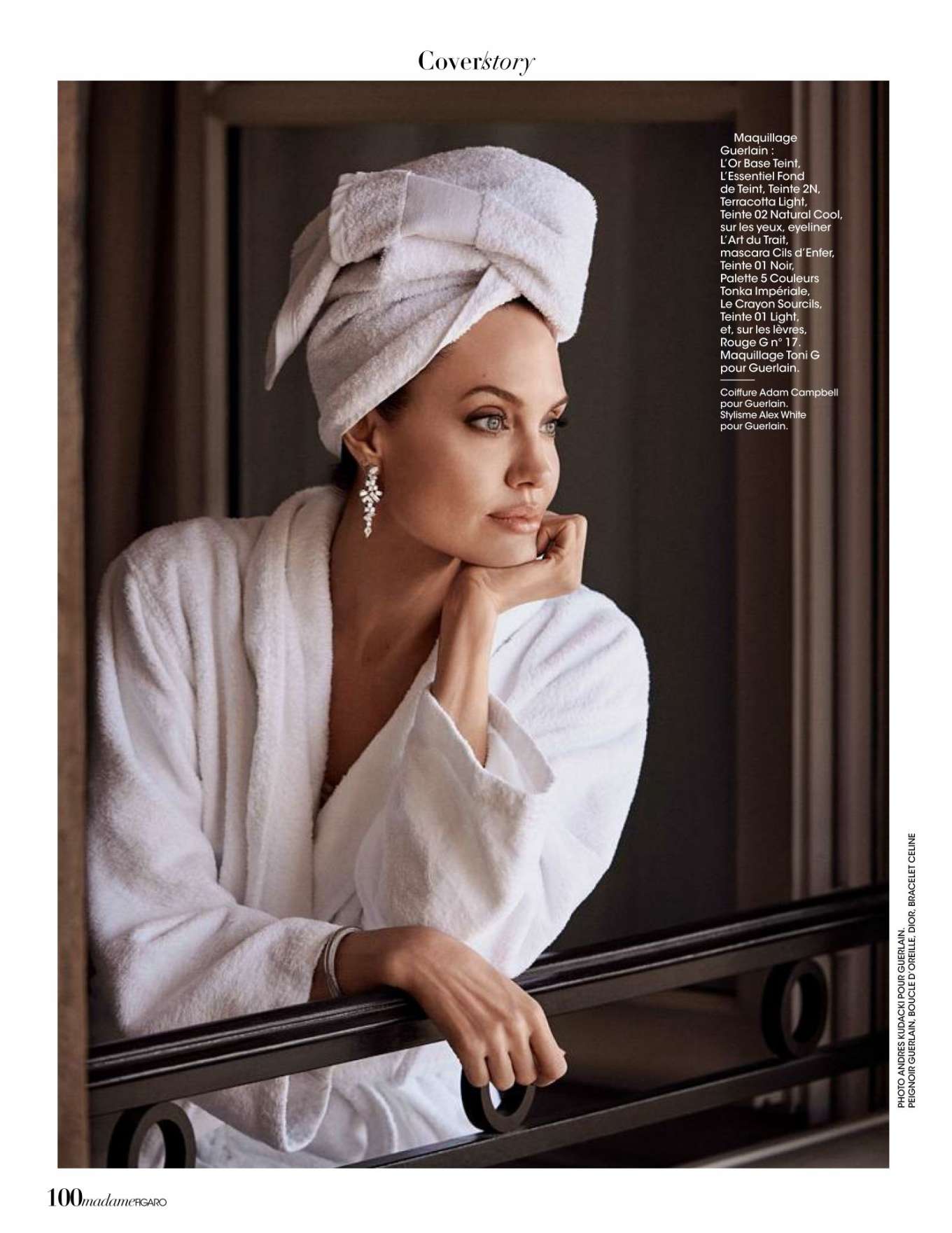 Angelina Jolie 2019 : Angelina Jolie – Madame Figaro France 2019-03