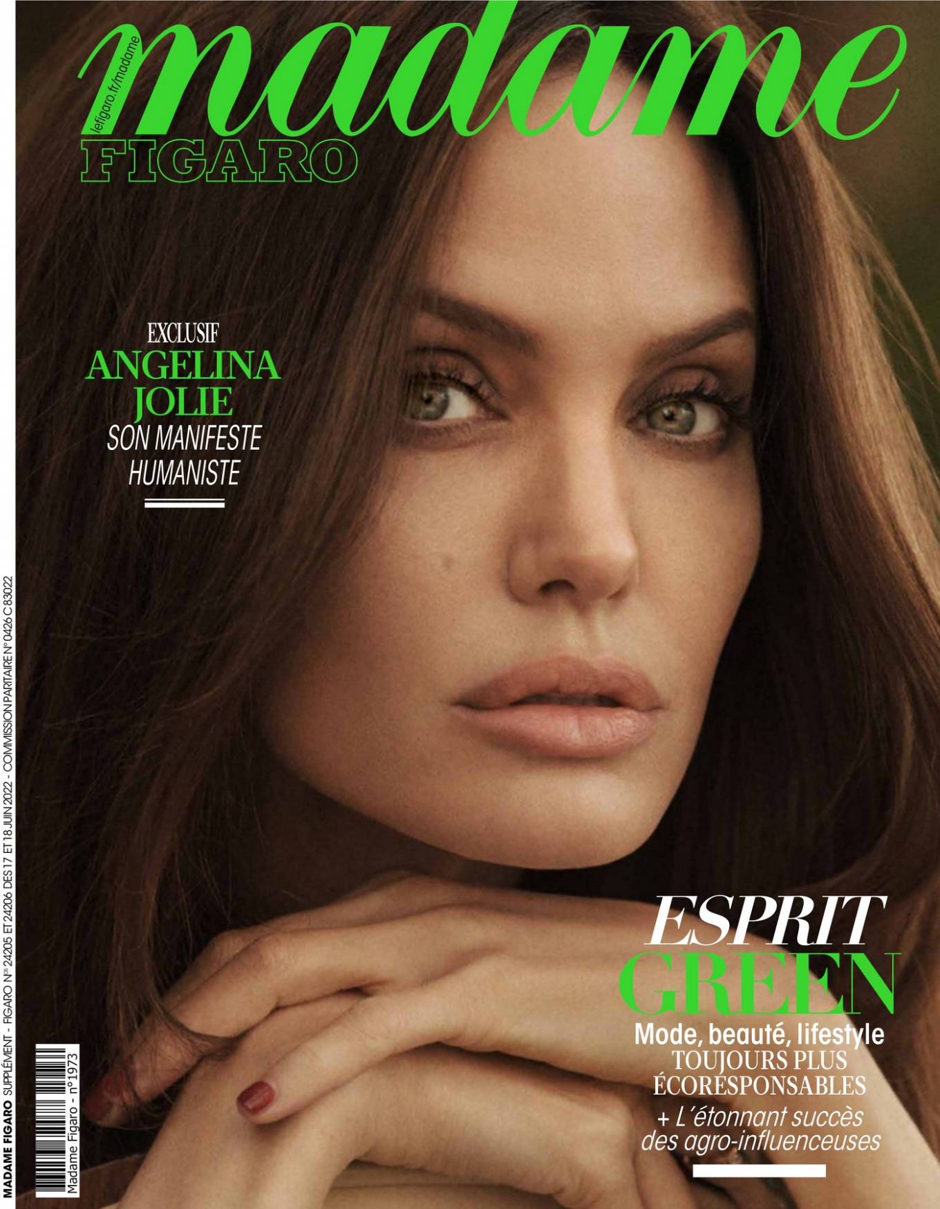 Angelina Jolie - Madame Figaro (June 2022)