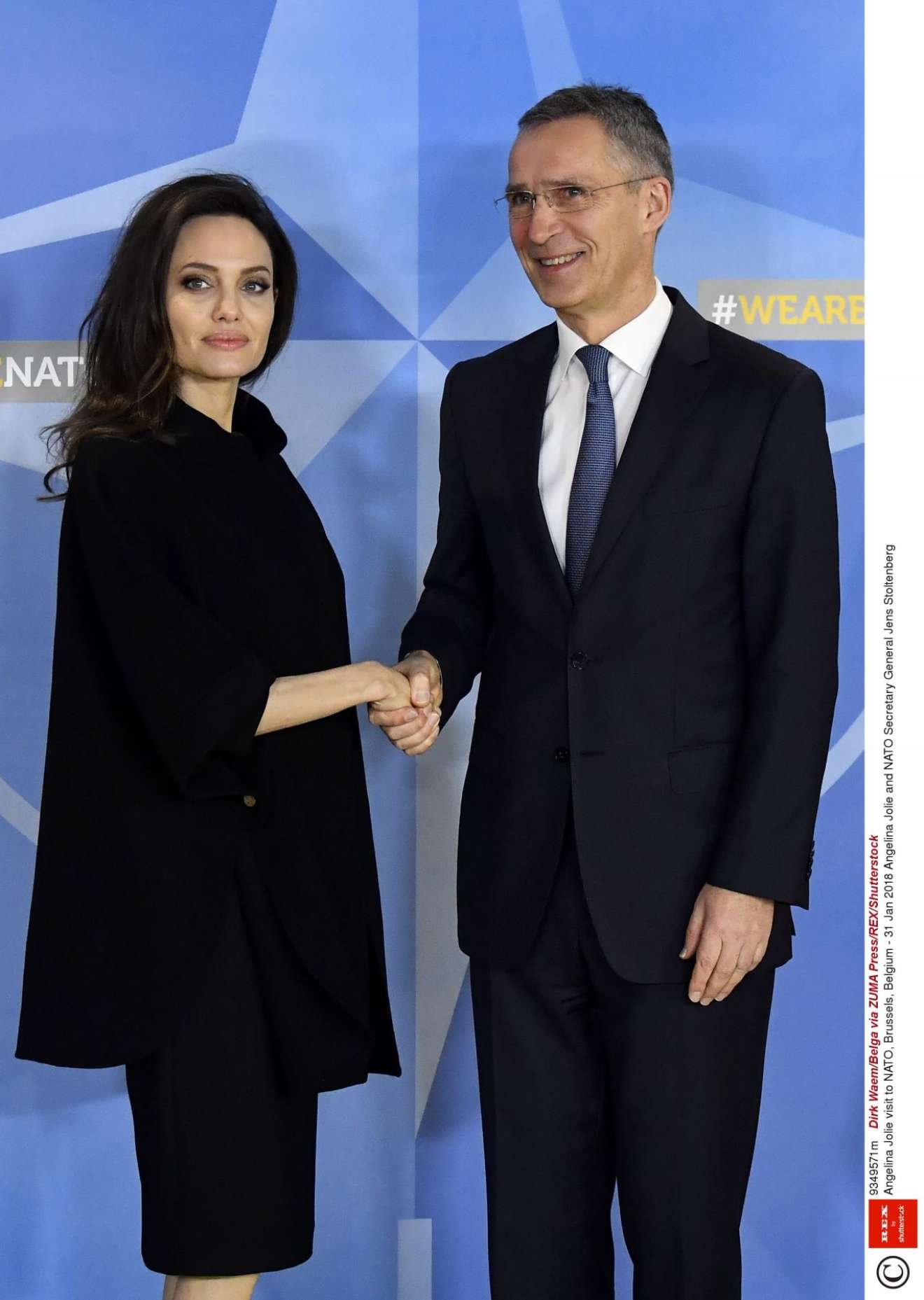 Angelina Jolie 2018 : Angelina Jolie: Visit to NATO in Brussels-06