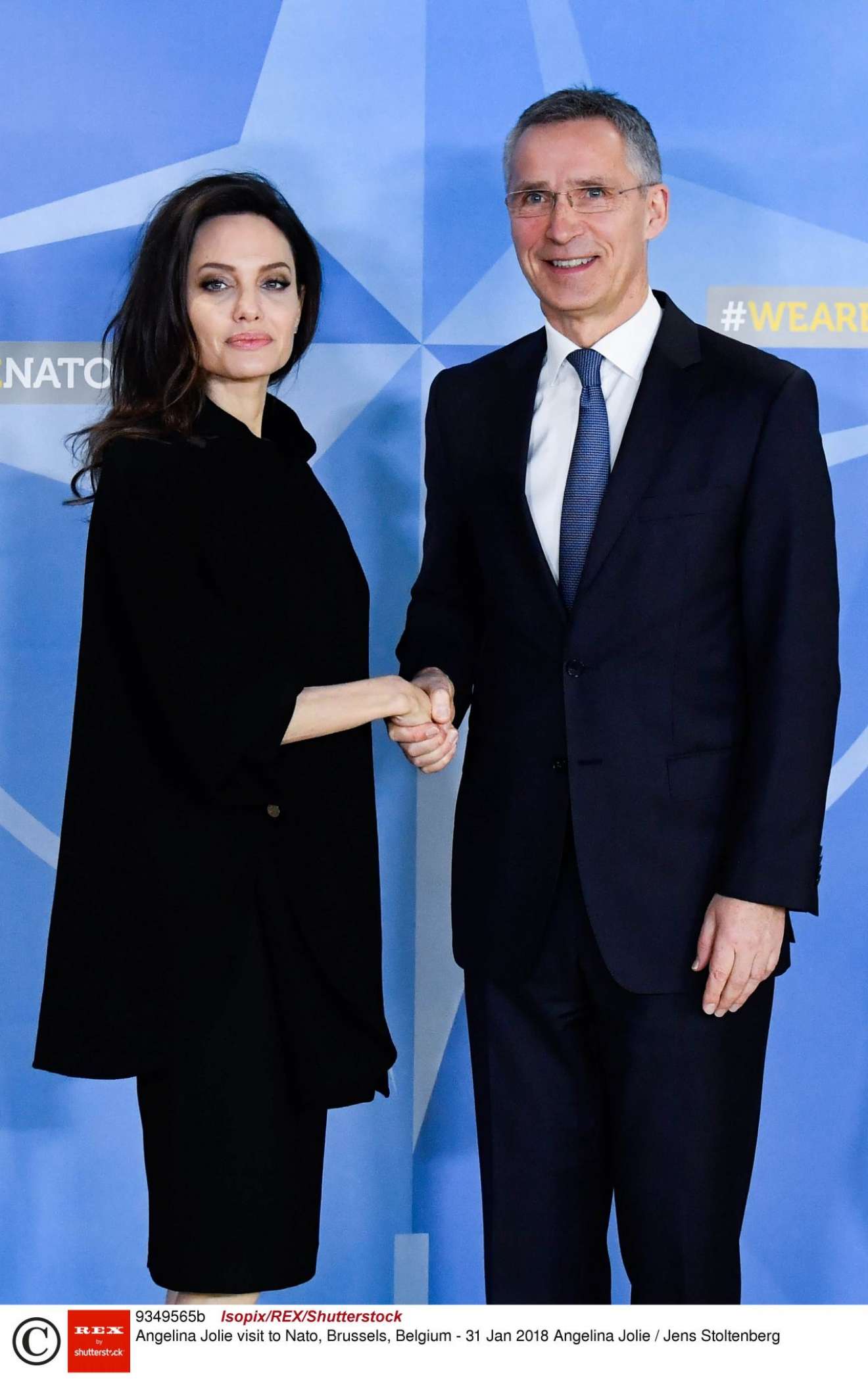 Angelina Jolie 2018 : Angelina Jolie: Visit to NATO in Brussels-09