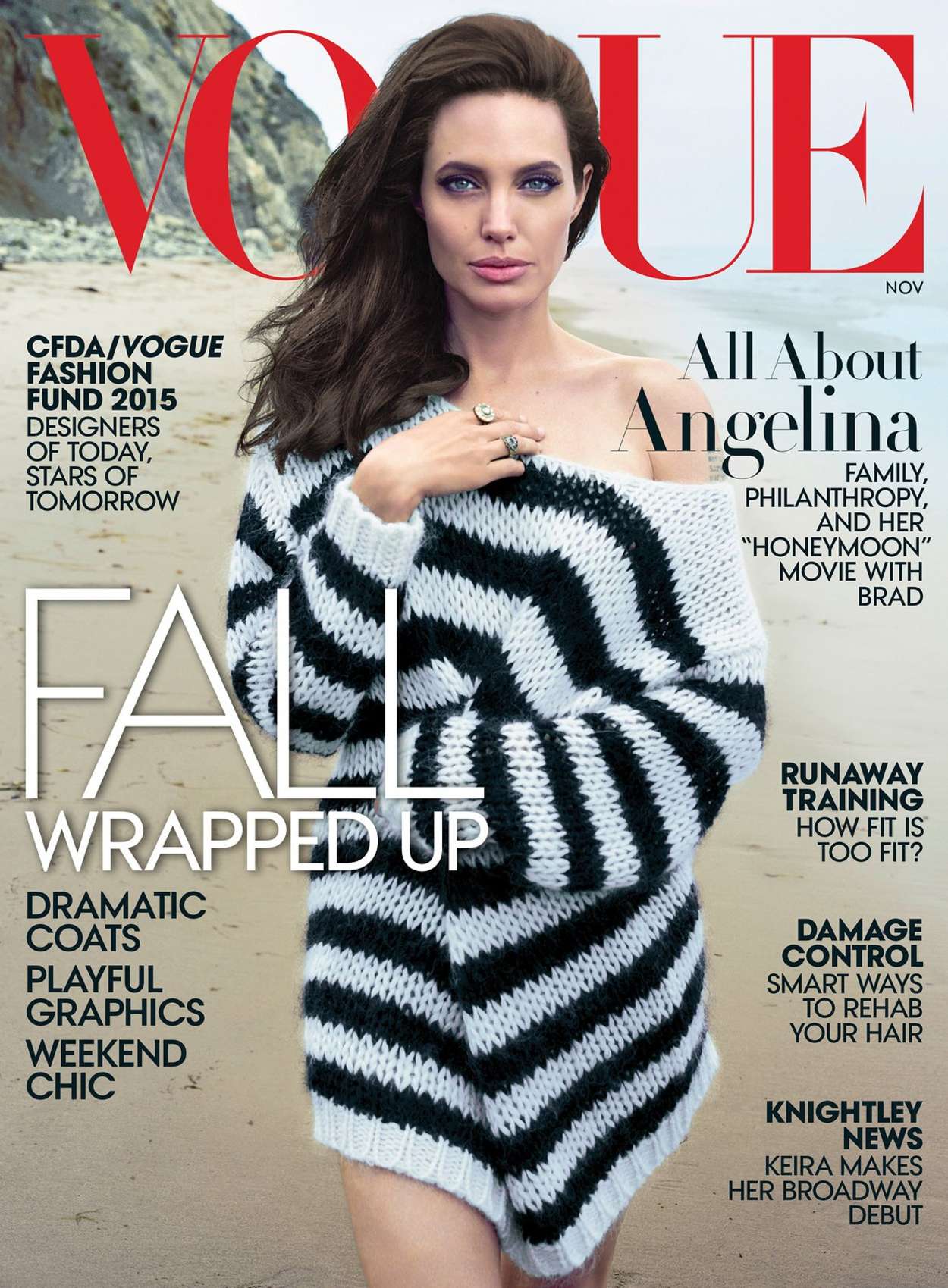 Angelina Jolie - Vogue US Magazine (November 2015)