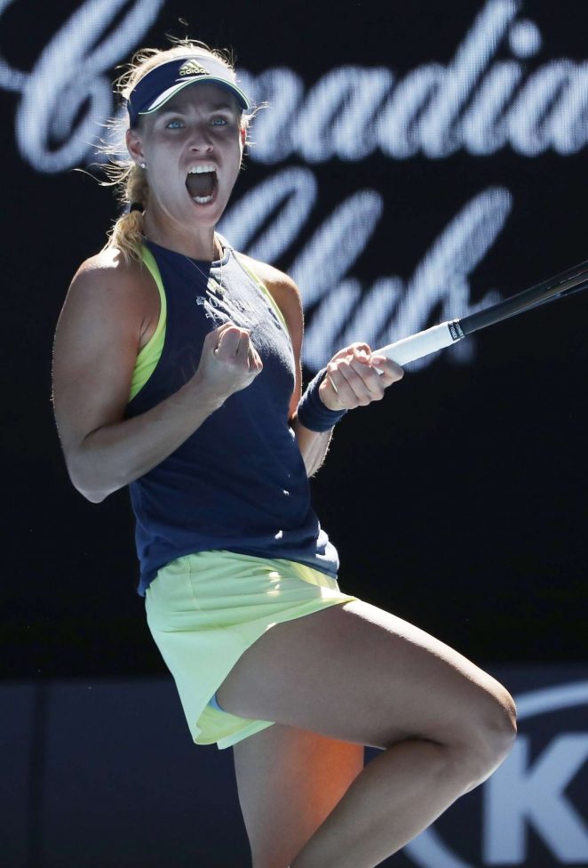 Angelique Kerber - 2018 Australian Open in Melbourne - Day 4