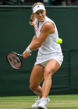 Angelique Kerber - 2018 Wimbledon Tennis Championships in London Day 8
