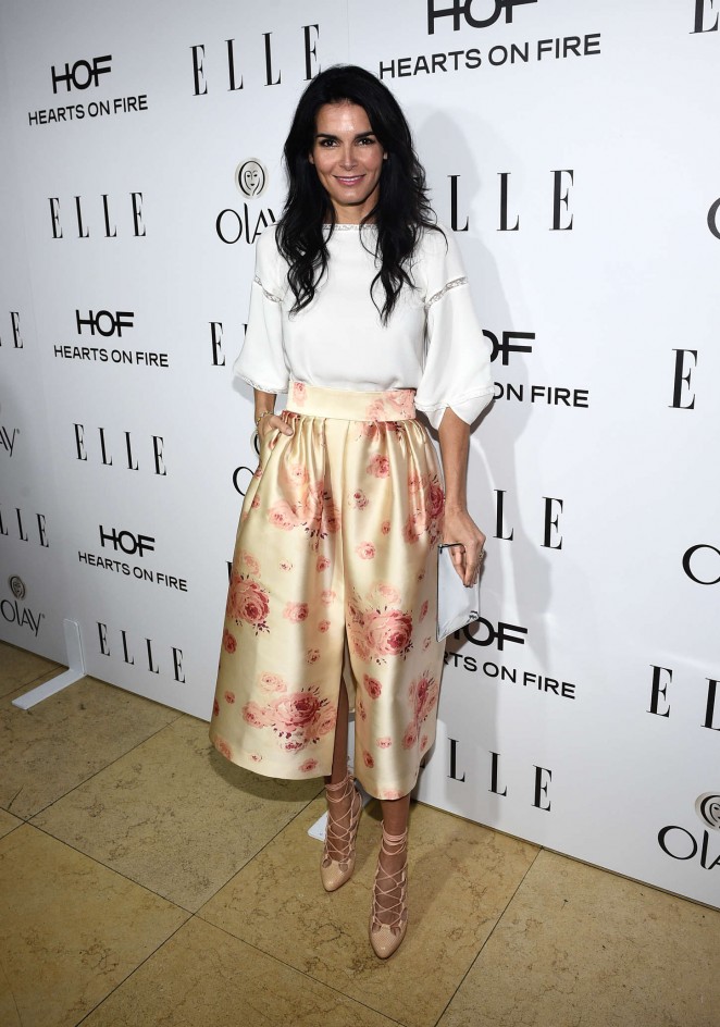 Angie Harmon - ELLE's Annual Women in Television Celebration 2015