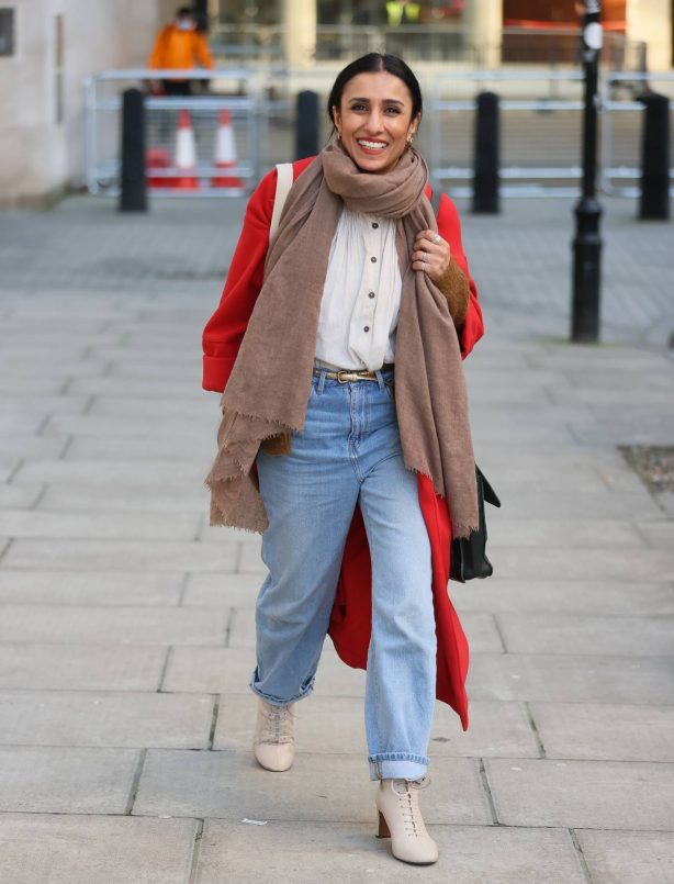 Anita Rani - Seen on her second week at BBC Women's Hour in London