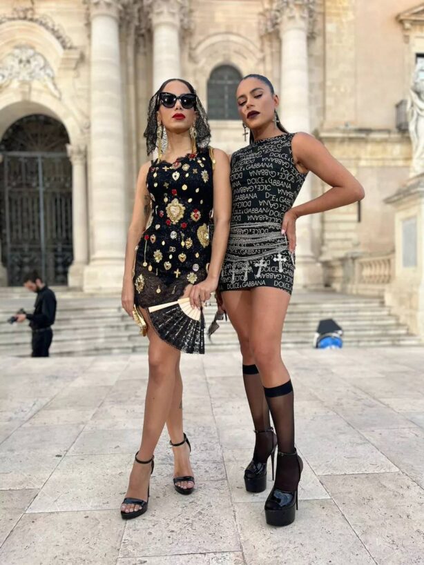 Anitta - DOLCE and GABBANA Fashion Show - Italy