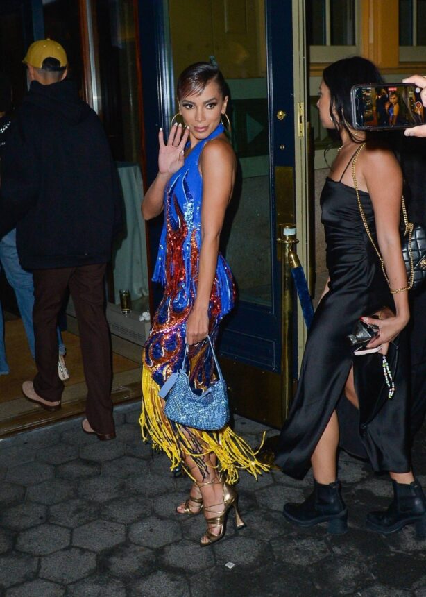 Anitta - With Chloe Bailey Attend a Met Gala after-party at Casa Cipriani