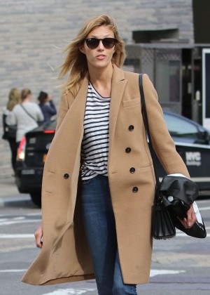 Anja Rubik Out and About in New York