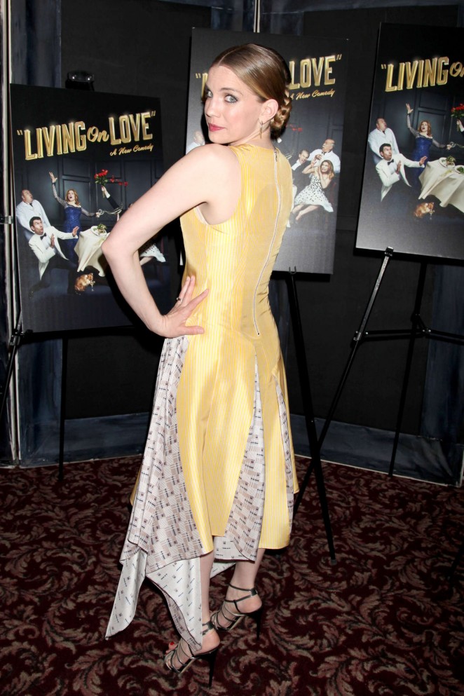 Anna Chlumsky - 'Living On Love' Broadway Opening Night in Manhattan