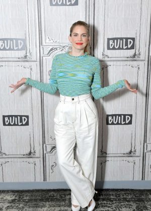 Anna Chlumsky - On AOL BUILD Studio to discuss the final season of 'Veep' in NYC