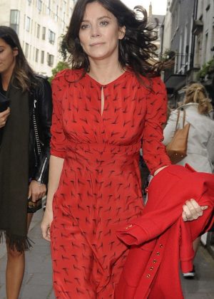 Anna Friel - Heading to the BAFTA TV Awards in London