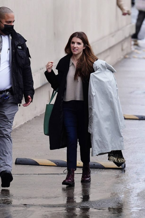 Anna Kendrick - Arriving to Jimmy Kimmel Live in Hollywood