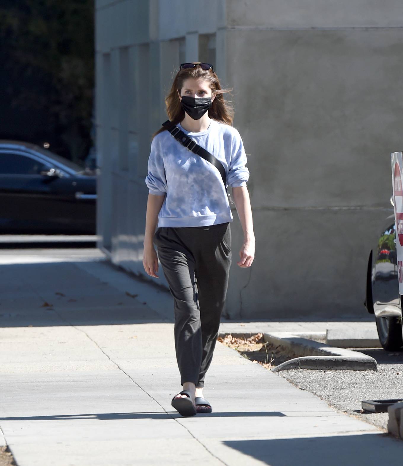 Anna Kendrick 2021 : Anna Kendrick – Is pictured out on a stroll in Los Angeles-11