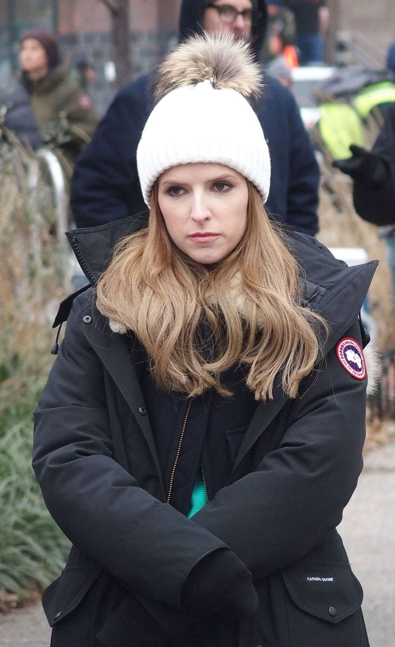 Anna Kendrick - On the set of HBO's 'Love Life' in NY