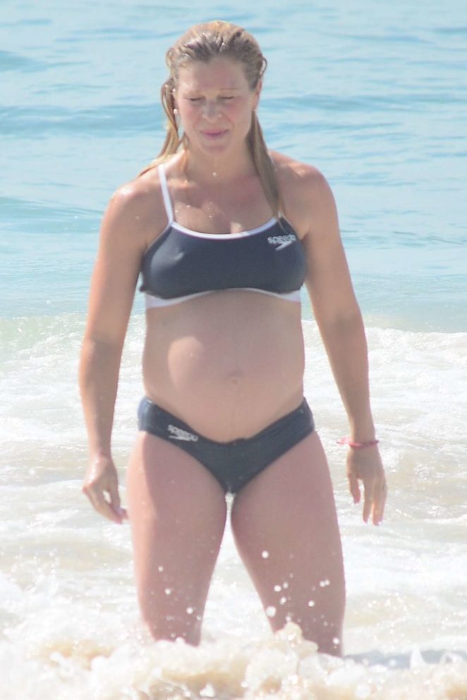 Anna Kooiman in Bikini on Bondi Beach