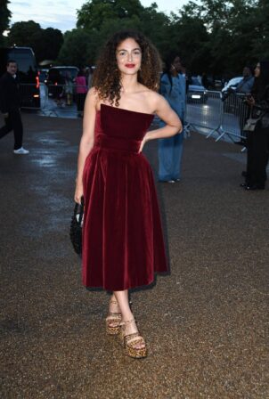 Anna Shaffer - Leaves the Serpentine Gallery Summer Party in London