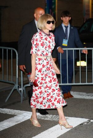 Anna Wintour - Attends the Halftime premiere to kick off the 21st Tribeca Film Festival in NY