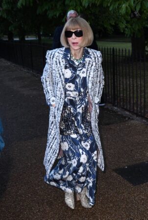 Anna Wintour - Pictured at the Serpentine Gallery Sumner Party in London