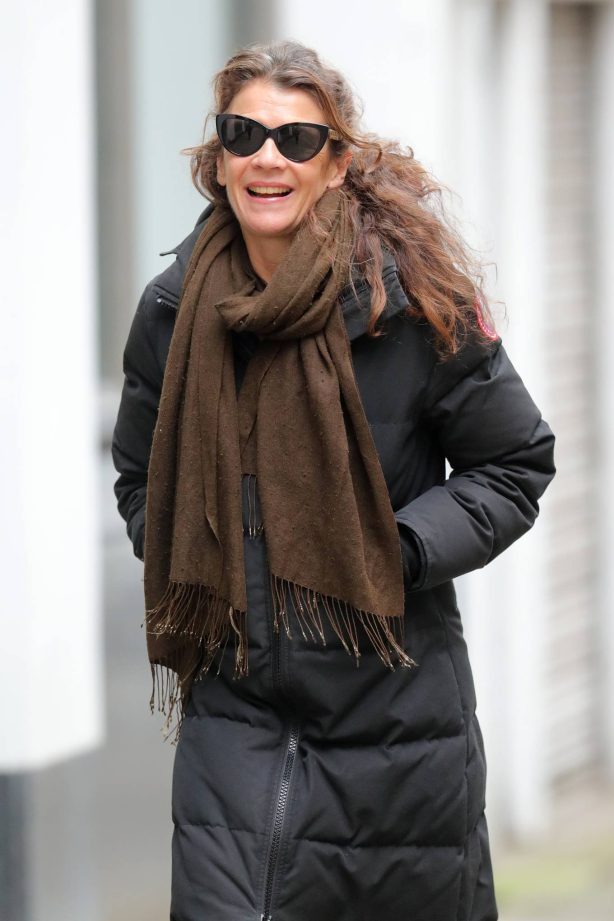 Annabel Croft - Spotted at Leeds Hotel