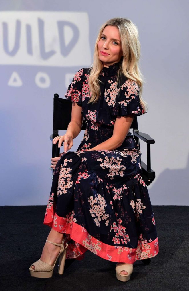 Annabelle Wallis at Build LDN event at AOL in London