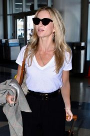 Annabelle Wallis departs from LAX