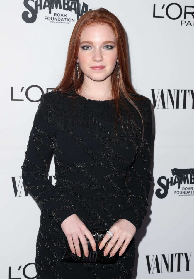 Annalise Basso - Vanity Fair and L'Oreal Paris Toast to Young Hollywood in West Hollywood
