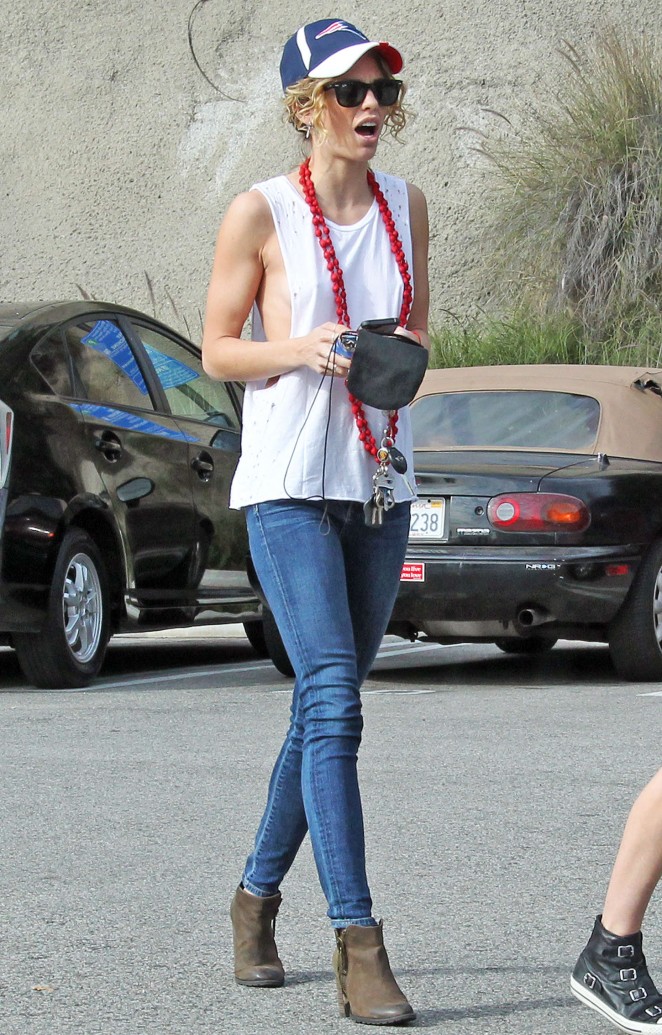 AnnaLynne McCord in Tight Jeans Out in West Hollywood