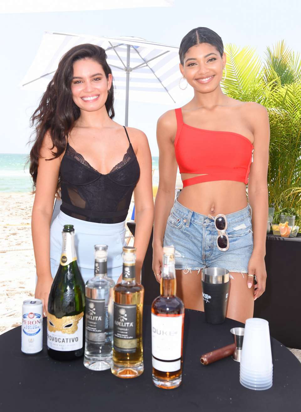 Anne de Paula â€“ Sports Illustrated Mix Off at The Model Mixology Competition in Miami Beach