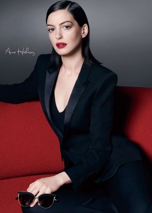Anne Hathaway - Bolon Eyewear Campaign 2016