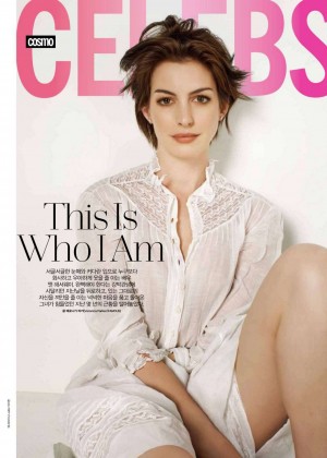 Anne Hathaway - Cosmopolitan Korea Magazine (October 2015)