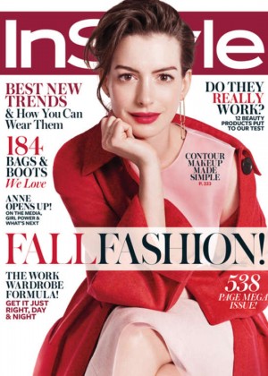Anne Hathaway - InStyle Cover Magazine (September 2015)