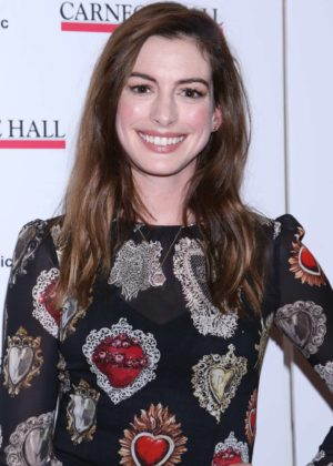 Anne Hathaway - The Children's Monologues Benefit in NY