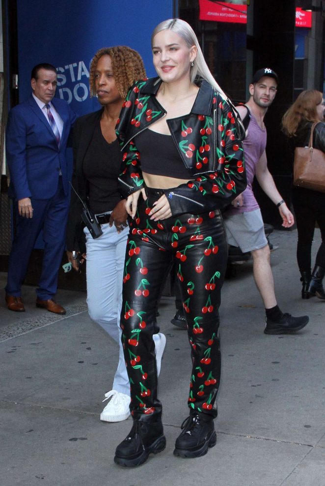 Anne-Marie at Good Morning America in NY