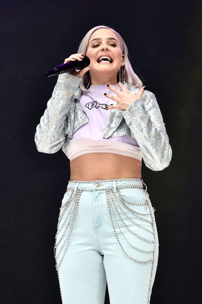 Anne-Marie - Performs at Capital FM Summertime Ball 2018 in London